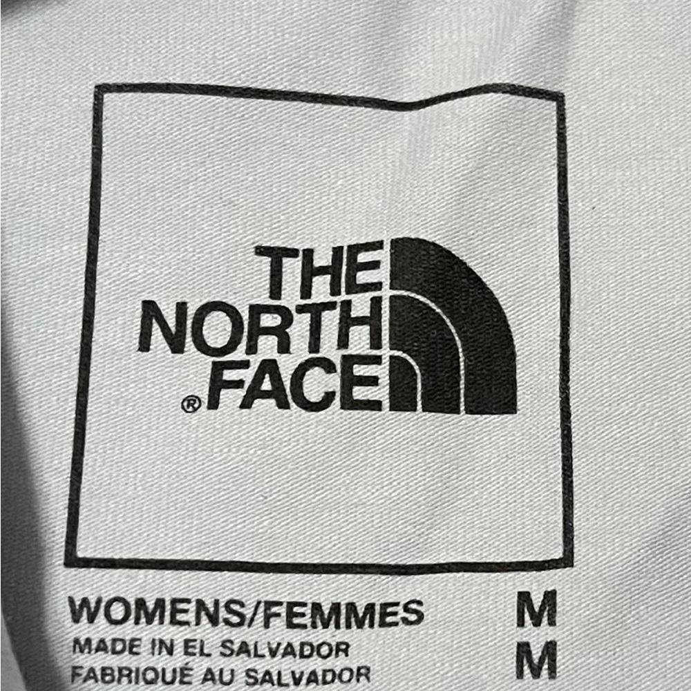 The North Face Women's Pale Blue Mock Neck Long Sleeve Top - Picture 4 of 6